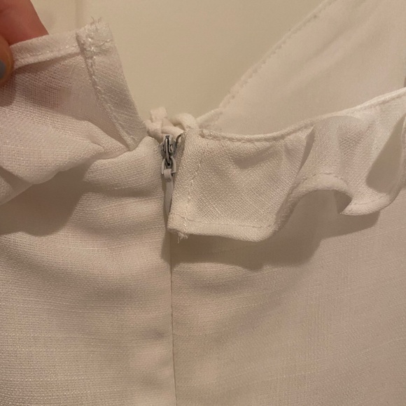 White Summer Dress - Picture 6 of 7